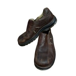 Dr Martens Mawgan Mens Brown Leather Slip On Loafer Shoes Size 10 11 UK 45 EU